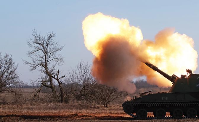 Российские артиллеристы ликвидировали боевиков теробороны и склад ВСУ под Херсоном