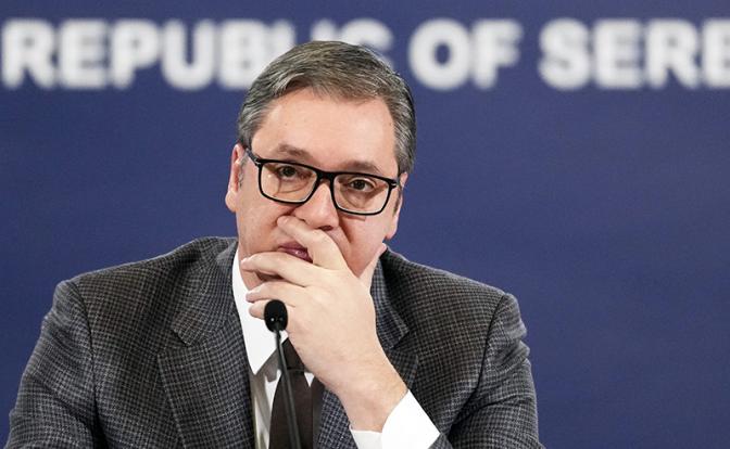 На фото: президент Сербии Александар Вучич