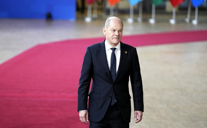 На фото: канцлер Германии Олаф Шольц