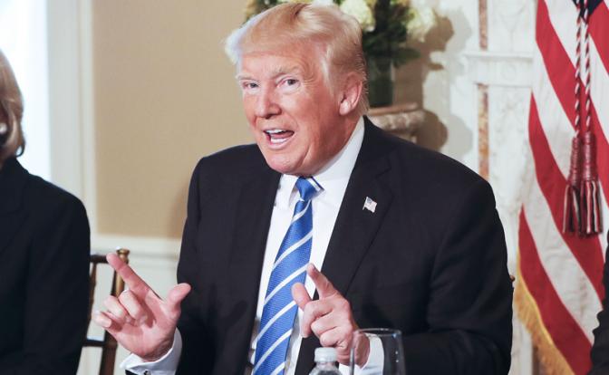 На фото: экс-президент США Дональд Трамп