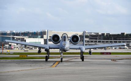 На фото: Fairchild Republic A-10