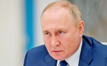 На фото: президент РФ Владимир Путин