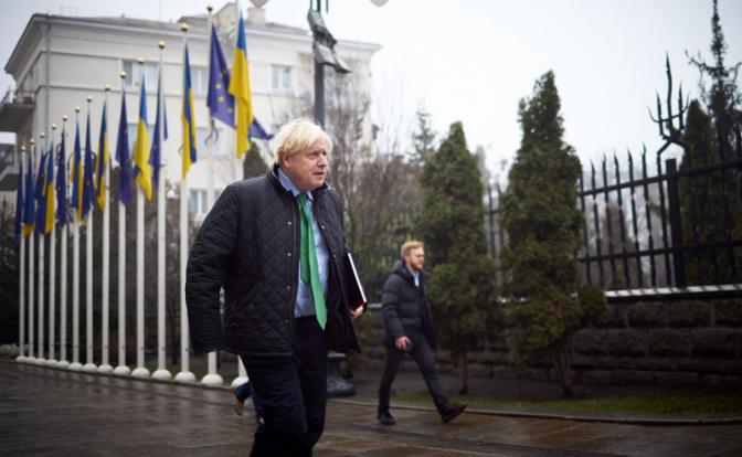 На фото: бывший премьер-министр Великобритании Борис Джонсон