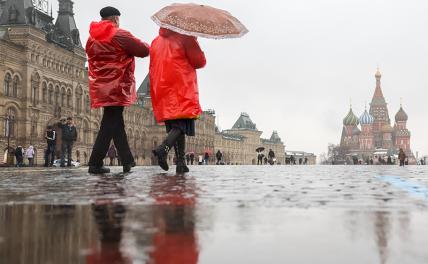 Прогноз погоды: москвичей предупредили о дожде