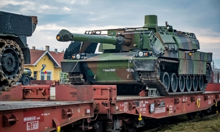 На фото: танк «Леклерк»