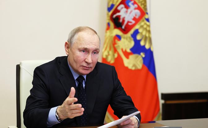 На фото: президент РФ Владимир Путин