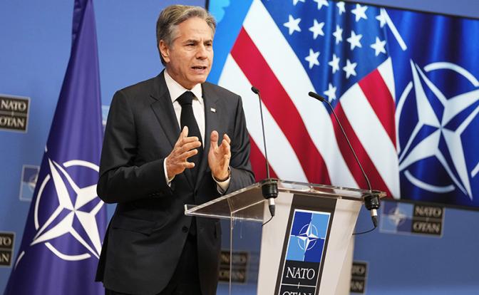 На фото: госсекретарь США Энтони Блинкен