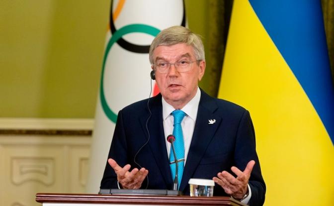 На фото: президент Международного олимпийского комитета Томас Бах