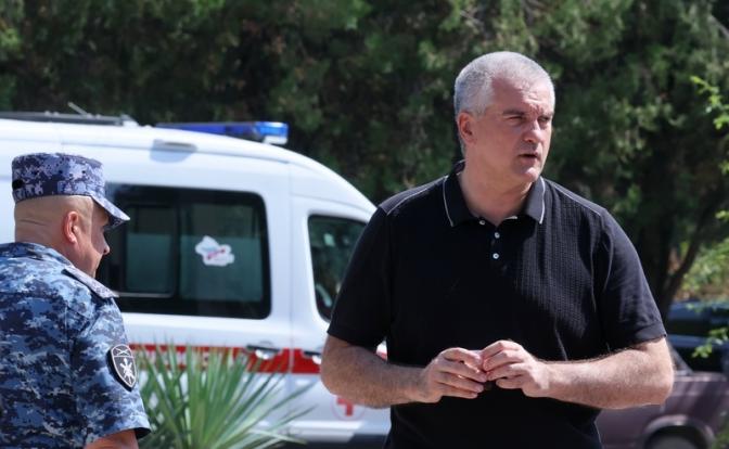 На фото: глава Республики Крым Сергей Аксенов