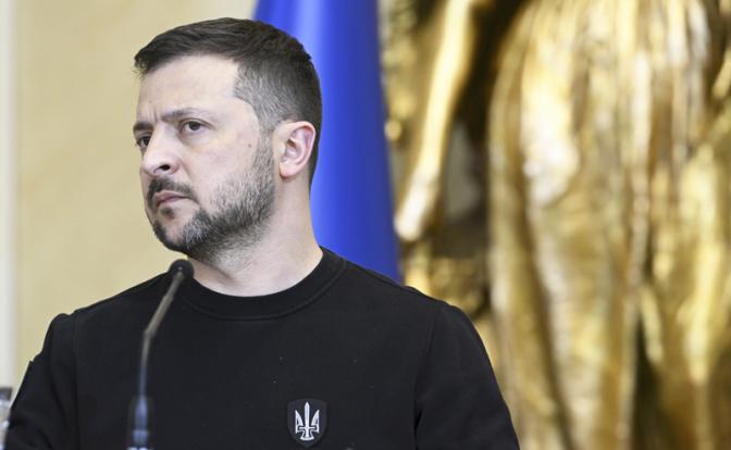 На фото: президент Украины Владимир Зеленский