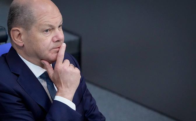 На фото: канцлер Германии Олаф Шольц