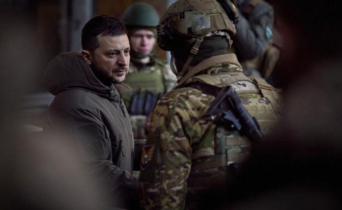 На фото: президент Украины Владимир Зеленский