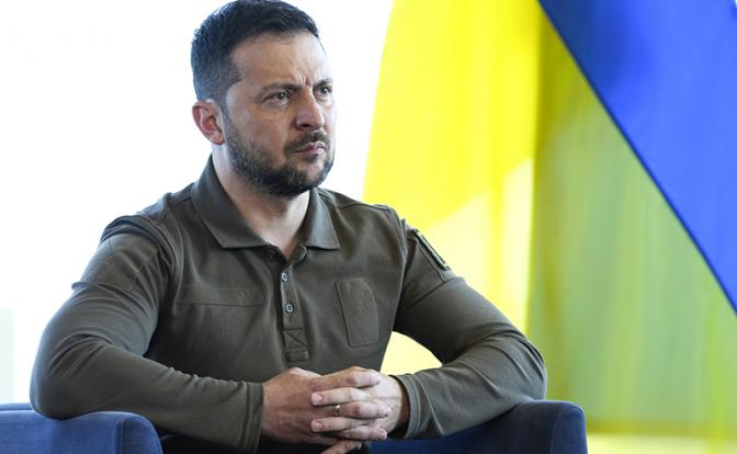 На фото: президент Украины Владимир Зеленский