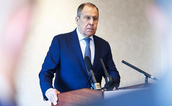 На фото: министр иностранных дел РФ Сергей Лавров