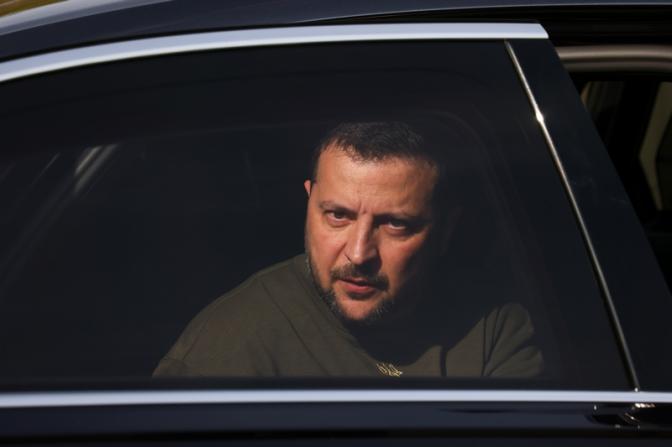 На фото: президент Украины Владимир Зеленский