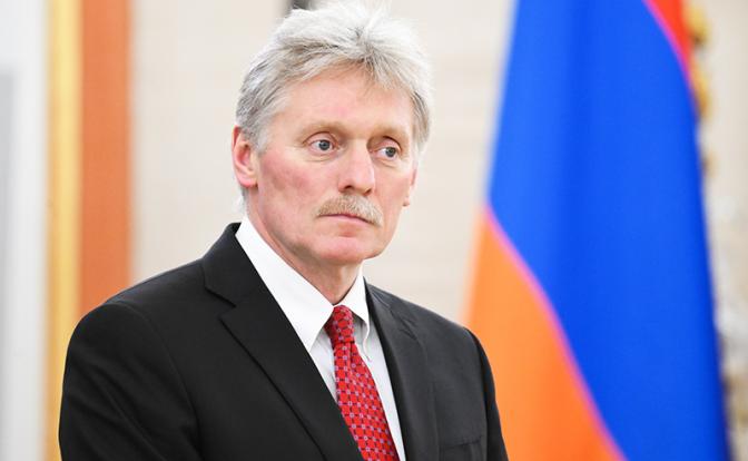 На фото: пресс-секретарь президента РФ Дмитрий Песков