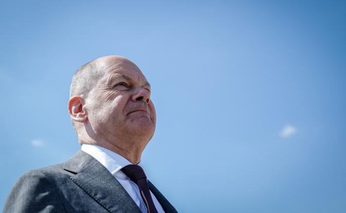 На фото: канцлер Германии Олаф Шольц