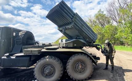 Российская артиллерия наносит удары по ВСУ на границе с Белгородской области