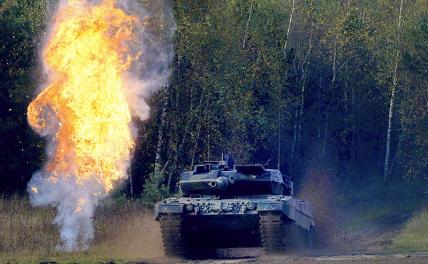 На фото: танк Leopard 2A6
