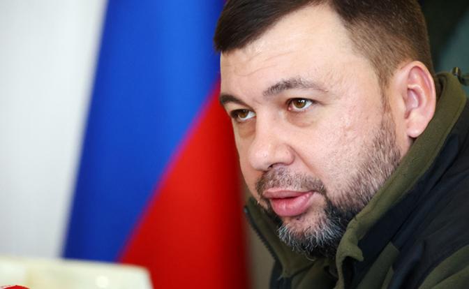 На фото: временно исполняющий обязанности главы Донецкой Народной Республики (ДНР) Денис Пушилин.