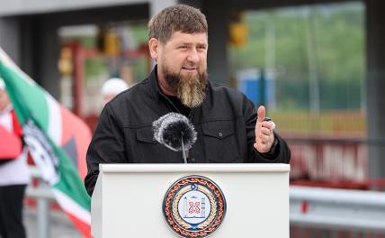 На фото: глава Чечни Рамзан Кадыров.