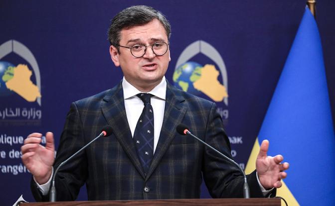 На фото: глава МИД Украины Дмитрий Кулеба