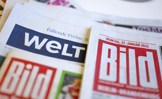 Bild и Die Welt лишатся части сотрудников