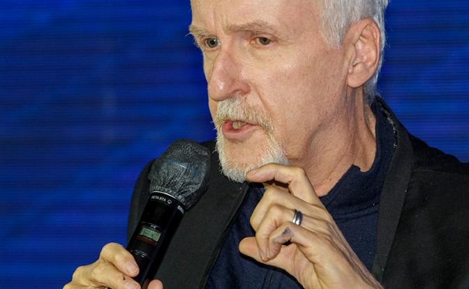 На фото: режиссер Джеймс Кэмерон, снявший фильм "Титаник"