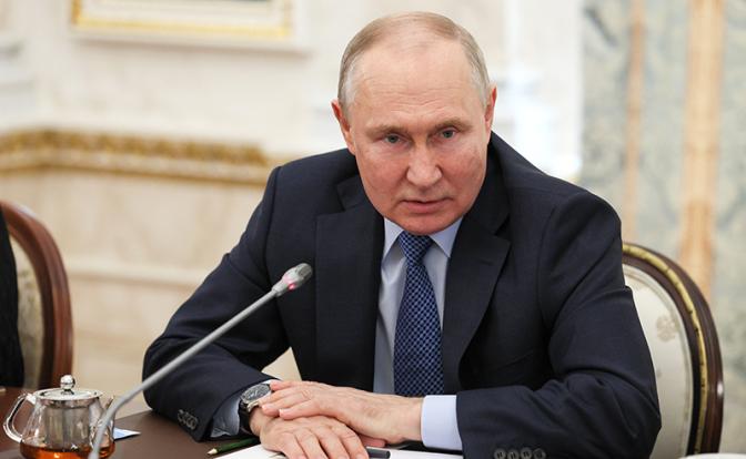 На фото: президент РФ Владимир Путин