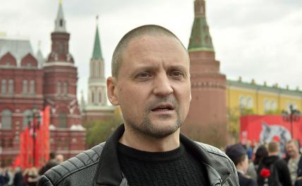 На фото: координатор движения "Левый фронт" Сергей Удальцов