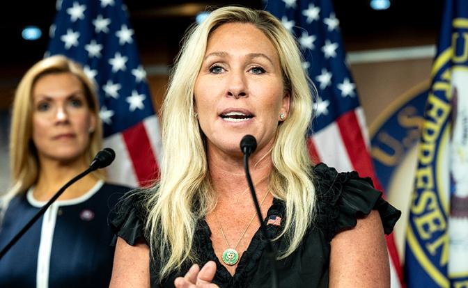 На фото: конгрессвумен США Тейлор Грин