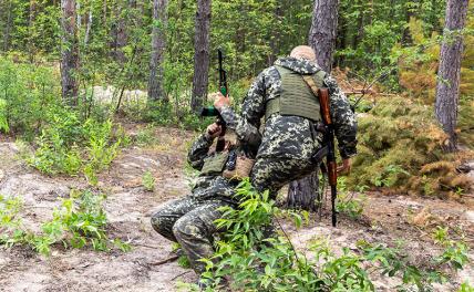 В Запорожской области рассеяли и уничтожили украинскую ДРГ до 30 человек