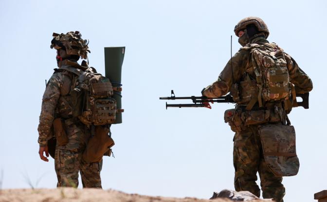 Российские морпехи отбили несколько опорников врага под Угледаром