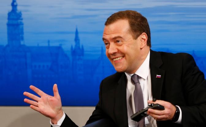 На фото: зампредседателя Совбезоа РФ Дмитрий Медведев