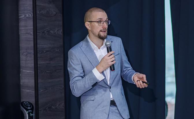 На фото: предприниматель Матвей Северянин