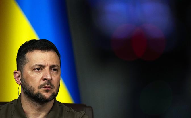 На фото: президент Украины Владимир Зеленский