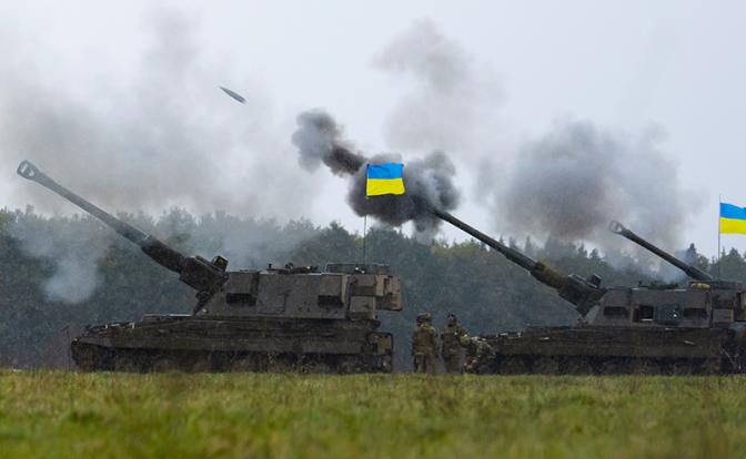 Хваленые гаубицы Braveheart успешно горят в степях Украины - как и все прочее натовское "сверхоружие"