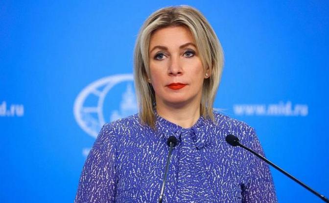 На фото: официальный представитель российского внешнеполитического ведомства Мария Захарова
