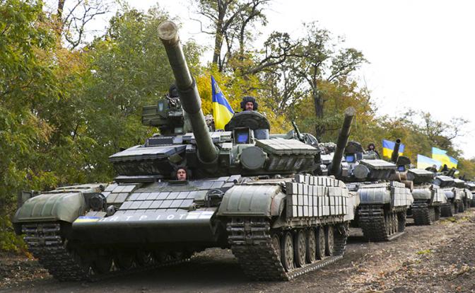 Укро-СМИ:«Герасимов дрожит от ужаса - украинские танки проехали по дну Днепра и приближаются к Крыму»