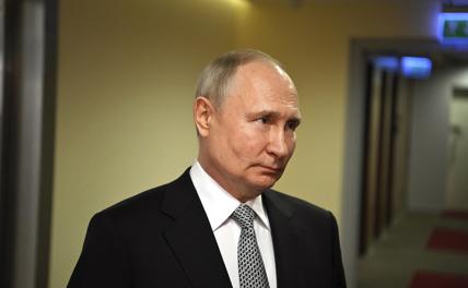 На фото: президент РФ Владимир Путин