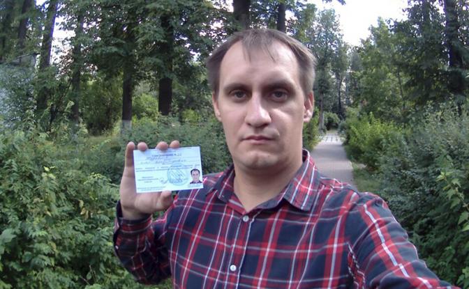 На фото: координатор Ивановского областного отделения Левого Фронта Илья Журавлев.