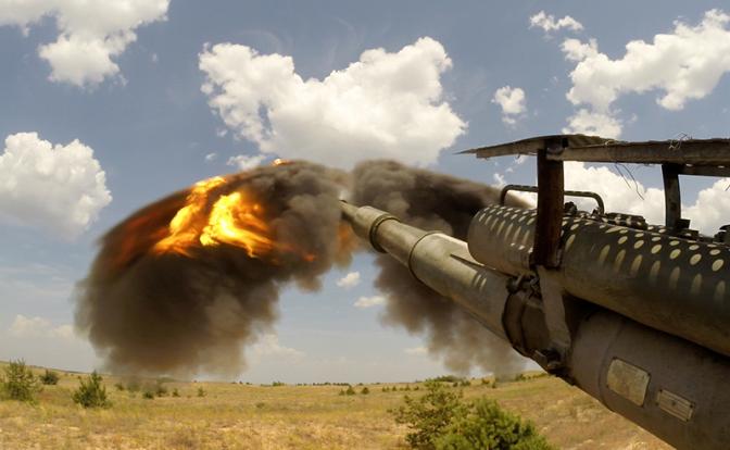 Российские артиллеристы уничтожают боевиков ВСУ на Белогоровском направлении