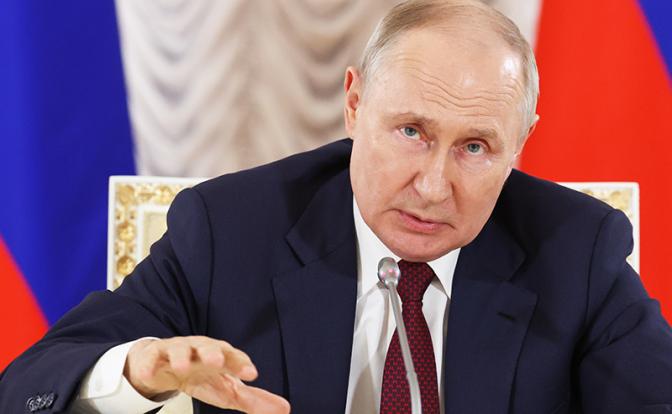 На фото: президент России Владимир Путин