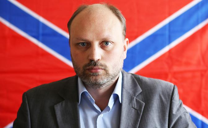 На фото: председатель движения «Мы вместе с Россией» Владимир Рогов 