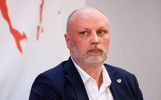 На фото: председатель движения «Мы вместе с Россией» Владимир Рогов