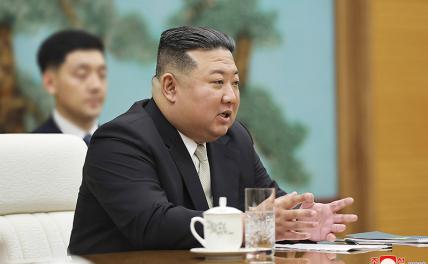 На фото: лидер КНДР Ким Чен Ын