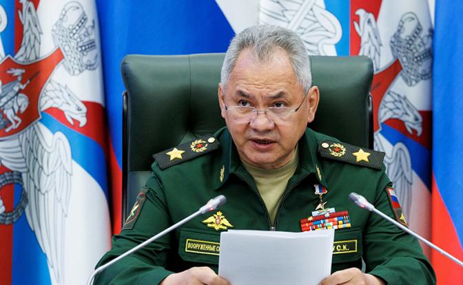 На фото: министр обороны России Сергей Шойгу