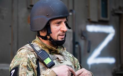 На фото: командир спецназа «Ахмат» Апты Алаудинов.