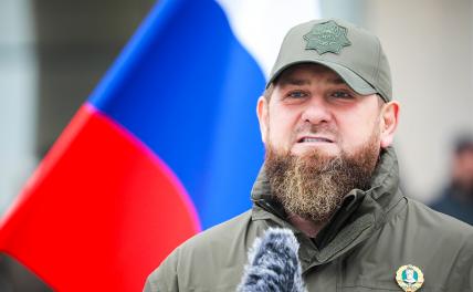 На фото: глава Чеченской Республики Рамзан Кадыров