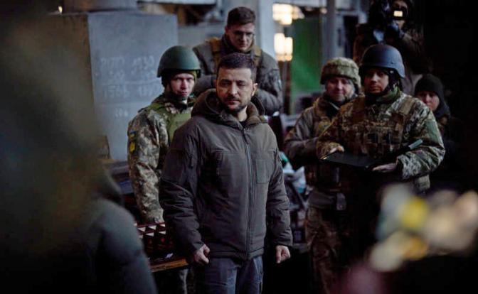 На фото: президент Украины Владимир Зеленский